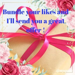 Make a bundle and I will send you a great offer 💝